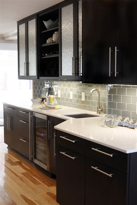 black cabinets with stainless steel contertop|black cabinets for kitchens.